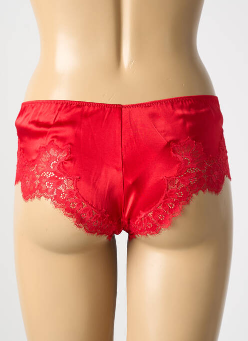 Shorty rouge COTTON CLUB pour femme
