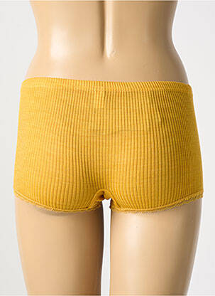 Shorty stretch jaune LISANZA femme