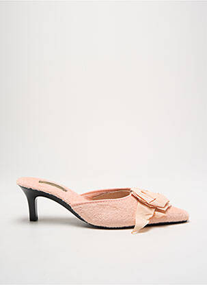 Mules/sabots talon de 4 à 6cm rose LUNA DI GIORNO femme