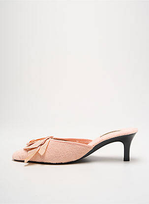 Mules/sabots talon de 4 à 6cm rose LUNA DI GIORNO femme