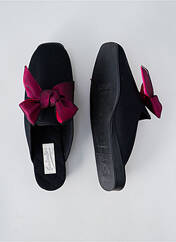 Chaussons/Pantoufles noir JAIMIES pour femme seconde vue