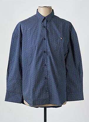 Chemise manches longues manches longues bleu CAMBERABERO homme