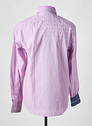 Chemise manches longues manches longues rose CAMBERABERO homme