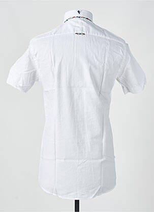 Chemise manches courtes poches blanc CAMBERABERO homme