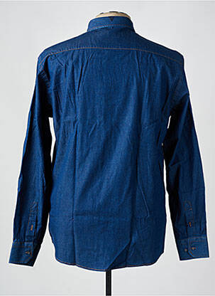Chemise manches longues poches bleu CAMBERABERO homme