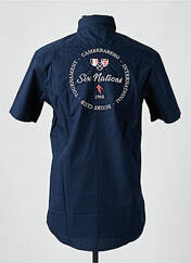 Chemise manches courtes bleu CAMBERABERO pour homme seconde vue