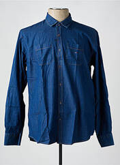 Chemise manches longues bleu CAMBERABERO pour homme seconde vue