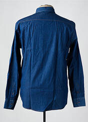 Chemise manches longues bleu CAMBERABERO pour homme seconde vue