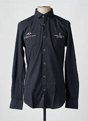 Chemise manches longues noir CAMBERABERO pour homme seconde vue