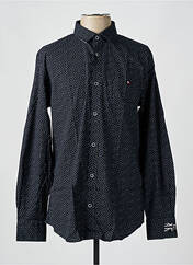 Chemise manches longues noir CAMBERABERO pour homme seconde vue