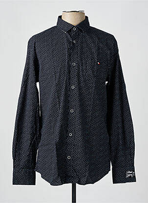 Chemise manches longues noir CAMBERABERO pour homme
