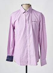 Chemise manches longues rose CAMBERABERO pour homme seconde vue