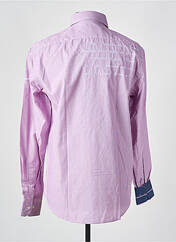 Chemise manches longues rose CAMBERABERO pour homme seconde vue