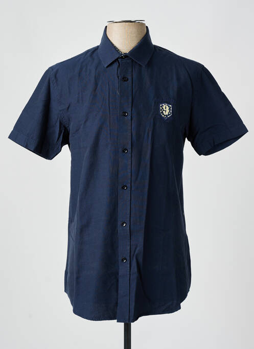 Chemise manches courtes bleu CAMBERABERO pour homme