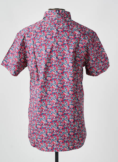 Chemise manches courtes rose CAMBERABERO pour homme