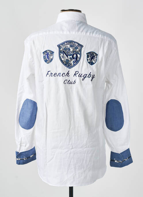 Chemise manches longues blanc CAMBERABERO pour homme