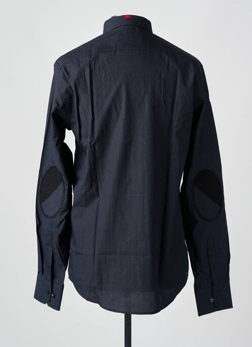 Chemise manches longues bleu CAMBERABERO pour homme