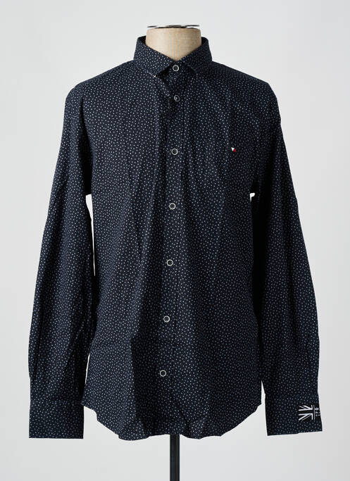 Chemise manches longues noir CAMBERABERO pour homme