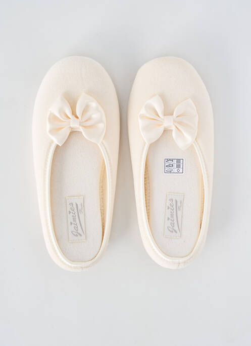 Chaussons/Pantoufles beige JAIMIES pour femme