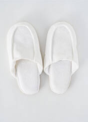 Chaussons/Pantoufles blanc PLUTO pour femme seconde vue