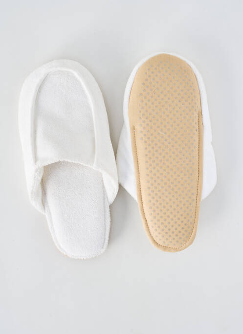 Chaussons/Pantoufles blanc PLUTO pour femme
