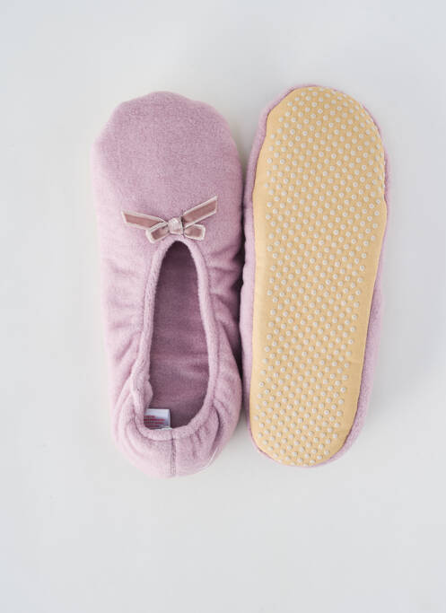 Chaussons/Pantoufles violet PLUTO pour femme