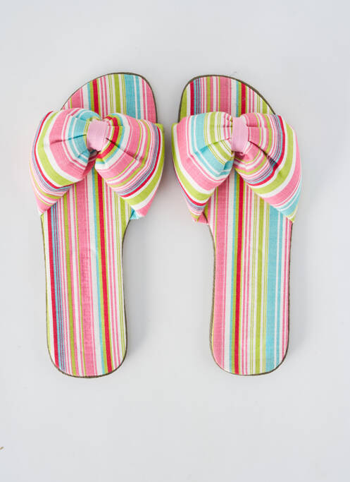 Mules/Sabots rose RUE DU FAUBOURG pour femme