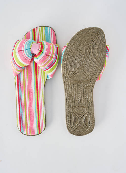 Mules/Sabots rose RUE DU FAUBOURG pour femme