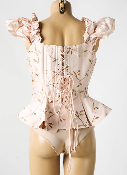 Corset rose REVANCHE DE LA FEMME pour femme