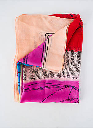 Paréo imprimé fantaisie rouge MARYAN MEHLHORN femme