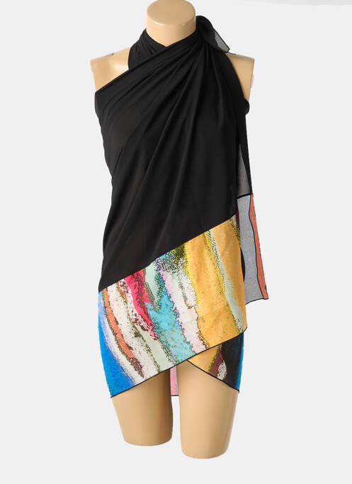 Paréo noir CHARMLINE pour femme