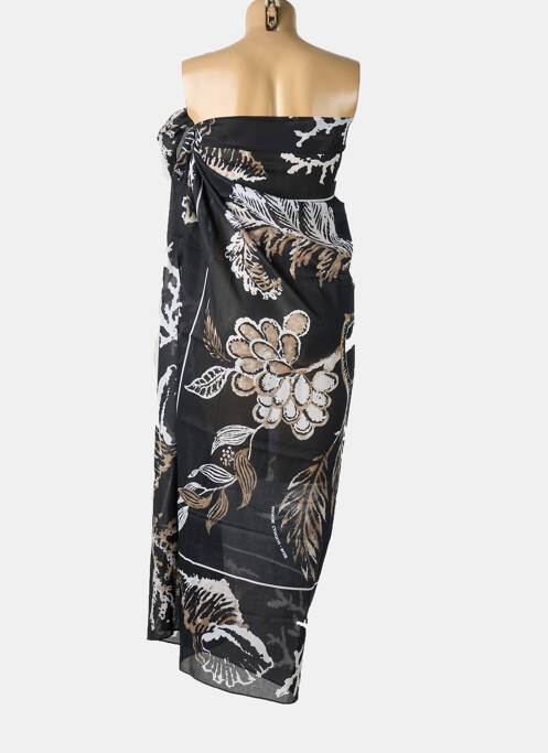 Paréo noir MANUEL CANOVAS pour femme