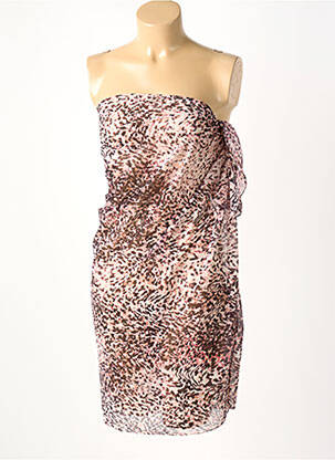 Paréo imprimé animal rose BLUMARINE femme