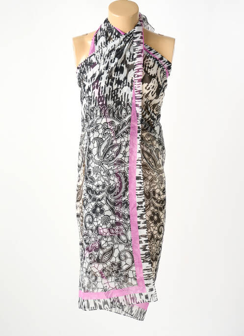 Paréo tissage crêpe rose FERAUD femme