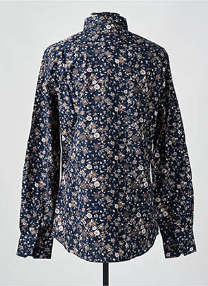 Chemise manches longues imprimé fleurs bleu CAMBERABERO homme