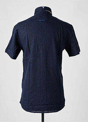 Chemise manches courtes poches bleu CAMBERABERO homme