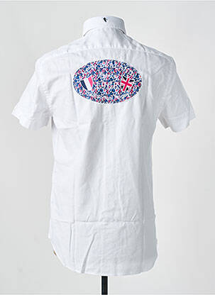 Chemise manches courtes manches courtes blanc CAMBERABERO homme