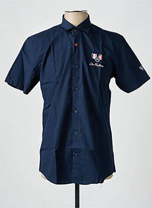 Chemise manches courtes manches courtes bleu CAMBERABERO homme