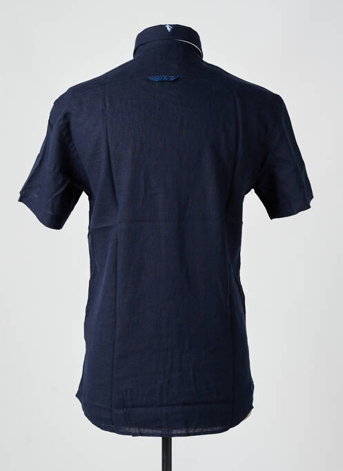 Chemise manches courtes poches bleu CAMBERABERO homme