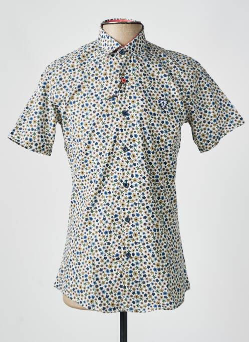 Chemise manches courtes bleu CAMBERABERO pour homme