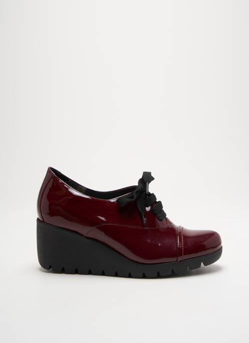 Derbies rouge OTTILIA pour femme