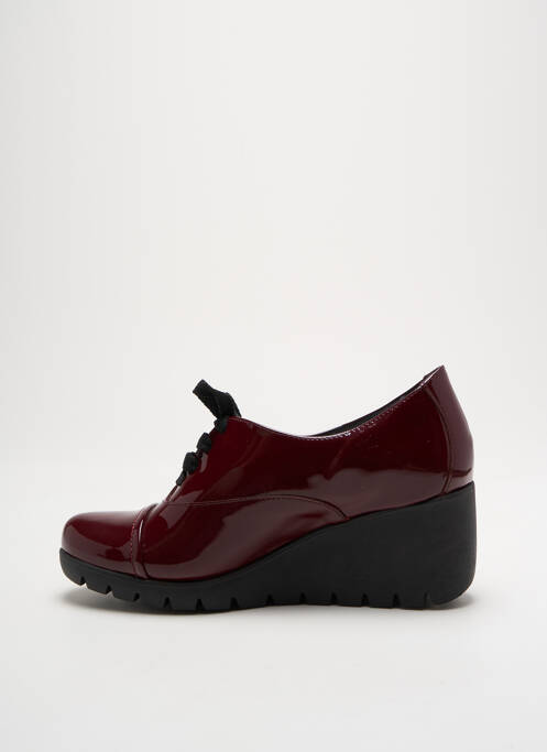 Derbies rouge OTTILIA pour femme