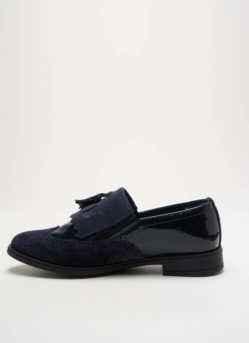 Mocassins bleu REBELLES pour femme