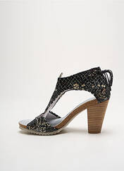 Sandales/Nu pieds noir REGARD pour femme seconde vue