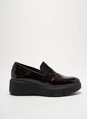 Mocassins matière lisse talon de 4 à 6cm gris GADEA femme