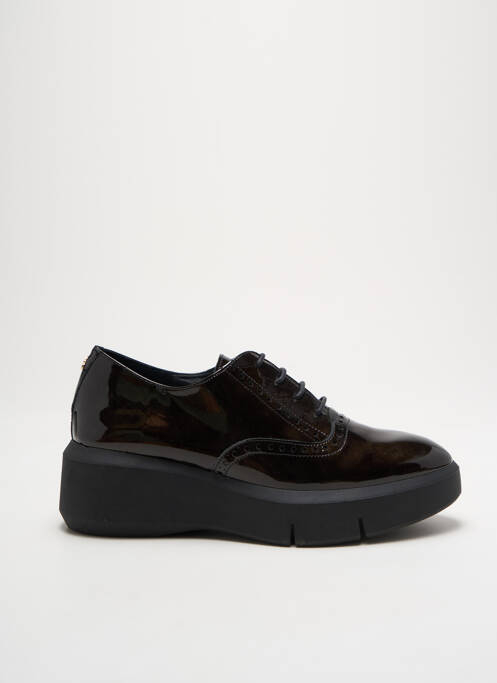 Derbies matière lisse talon de 4 à 6cm gris GADEA femme