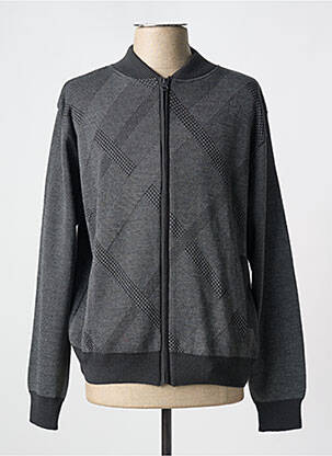 Veste casual resserrée sur le bas gris I.ODENA homme