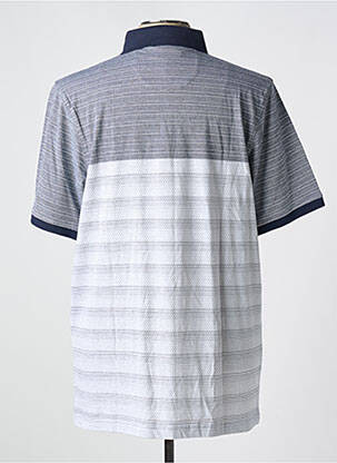 Polo tissage jersey manches courtes gris LOUIS VICTOR homme