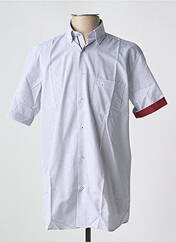 Chemise manches courtes rouge LOUIS VICTOR pour homme seconde vue