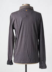 Polo gris OAKS VALLEY pour homme seconde vue